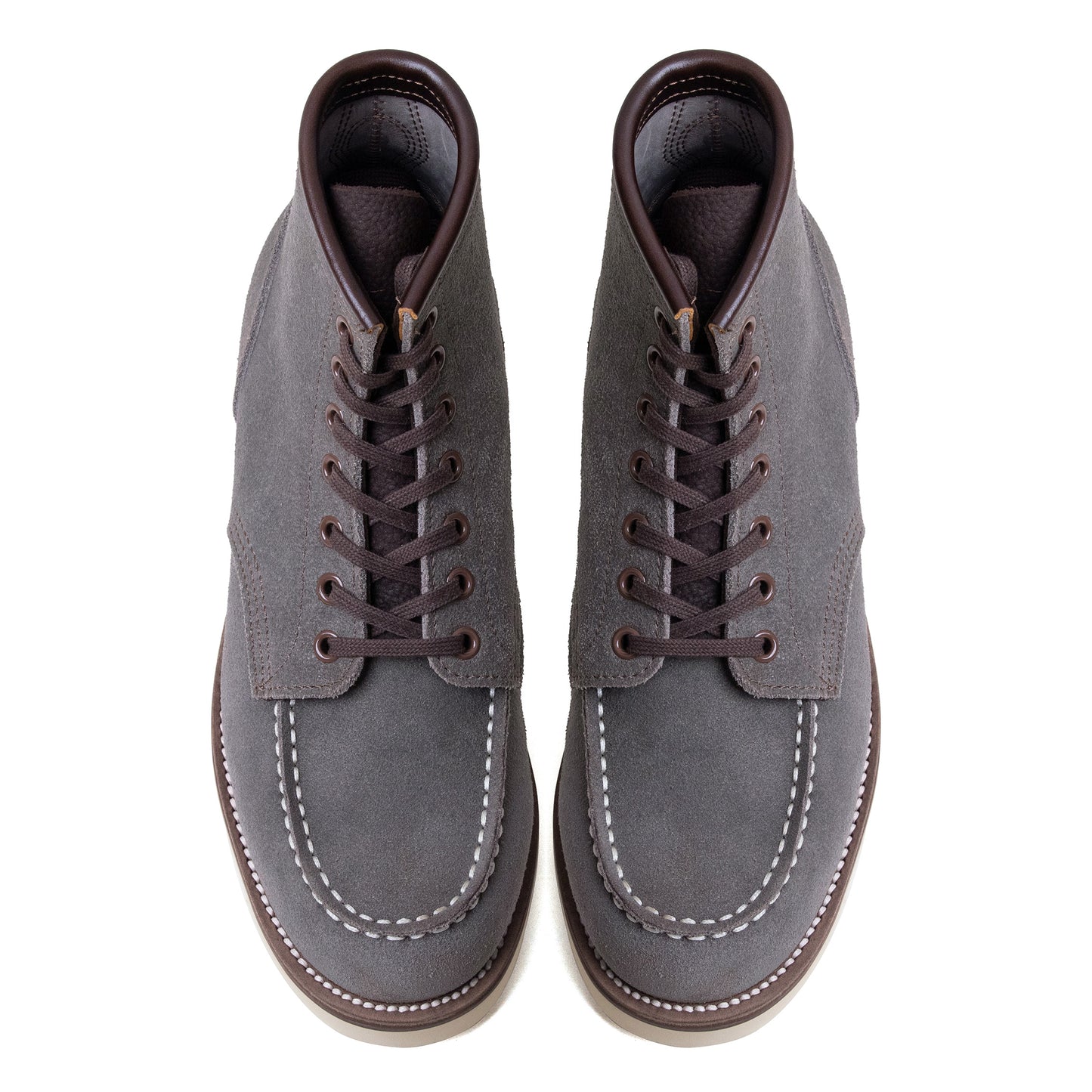 City MocToe Boot -luosjiet®boots - Grey Oiled Nubuck Reverse(German)